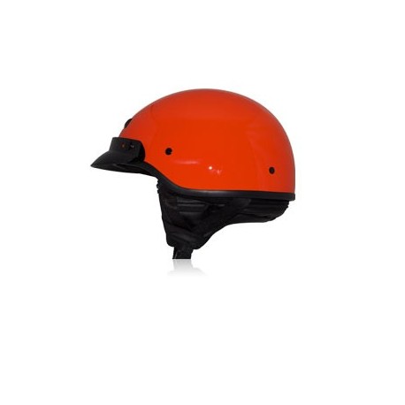 Orange cheap half helmet