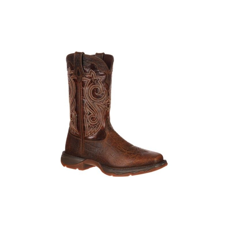 Womens steel toe store western boots