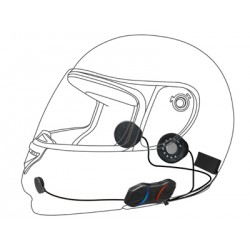 SENA SMH10R Low Profile Motorcycle Bluetooth Headset & Intercom