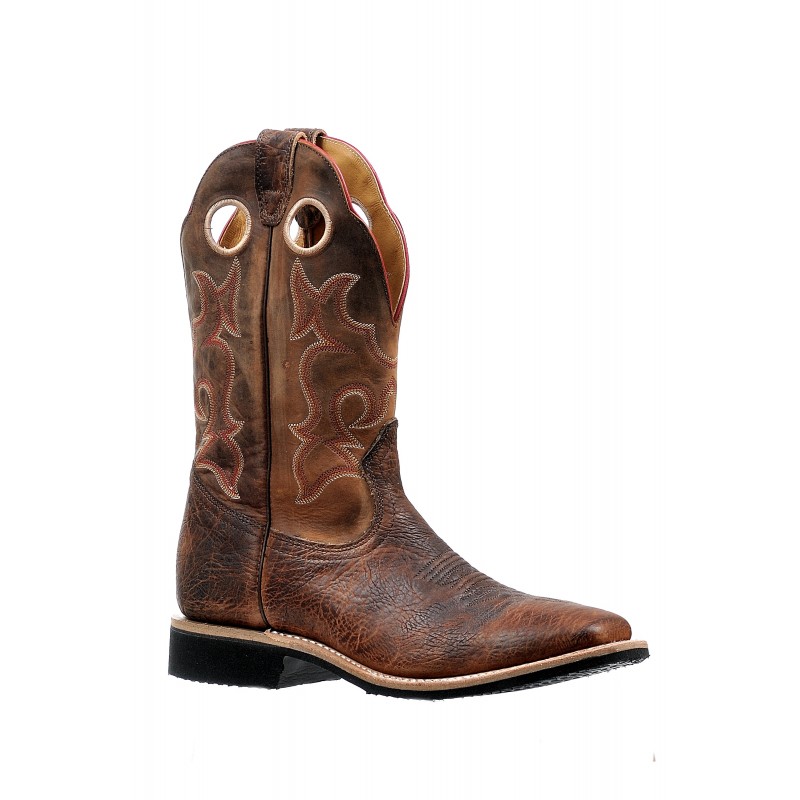 Men's wide square on sale toe cowboy boots