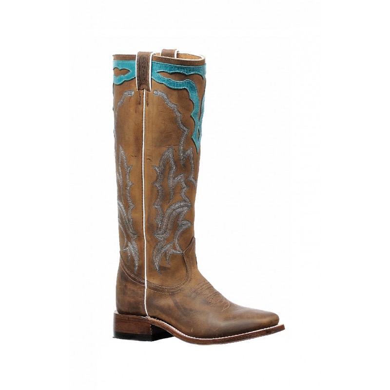 stove pipe top cowboy boots