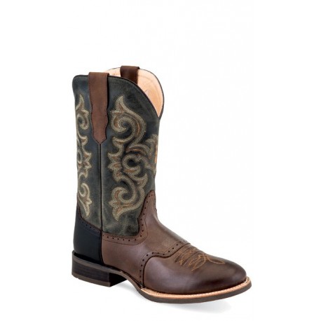 OLD WEST - Mens Broad Round Toe Boot 5703