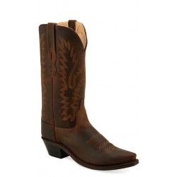 Old West LF1511 - Brown Ladies Fashion Wear Boot