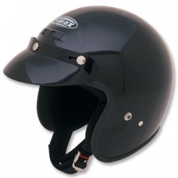Open Face Helmet GM2 Black