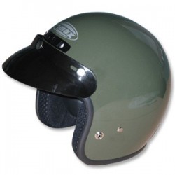 GREEN GM2 Open Face Helmet