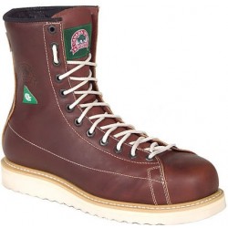 Canada West 34400 Iron-Worker Steel-Toe Red Dog Lace to Toe Iron Worker Work Boots CSA Grade 1
