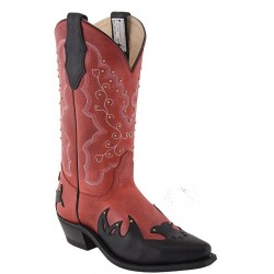 Sly Fox Red/Black Manchester 12" 3099 Ladies Canada West Westerns