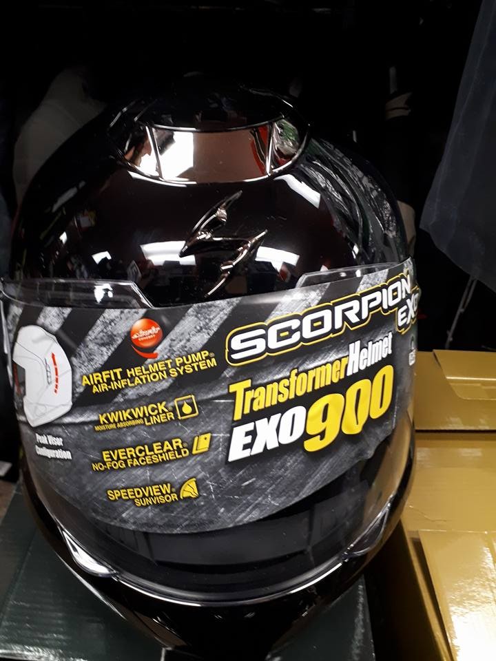 Scorpion exo 900 visor removal