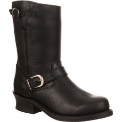 Durango City Women's DCRD154 9" SoHo Black Engineer Boot