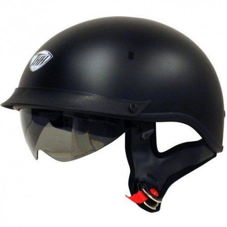 THH T-72 Motorcycle Helmet Flat Black
