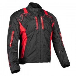 TRANS CANADA Textile Jacket Black /Red MD