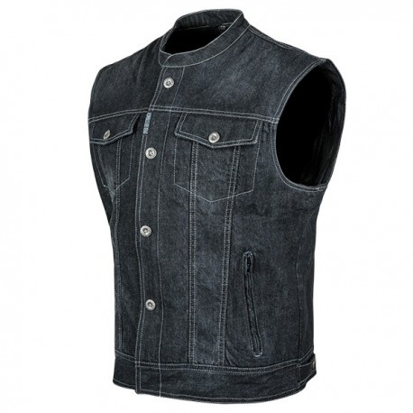 SOUL SHAKER DENIM VEST Black by Speed & Strength