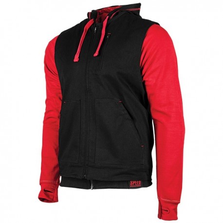 BIKES ARE IN MY BLOOD® VEST/HOODY Red by speed & Strength