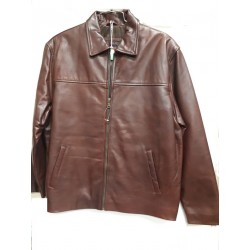 Men Casual jacket Organza brown XL