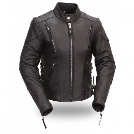 WOMEN'S VENTED LEATHER JACKETS