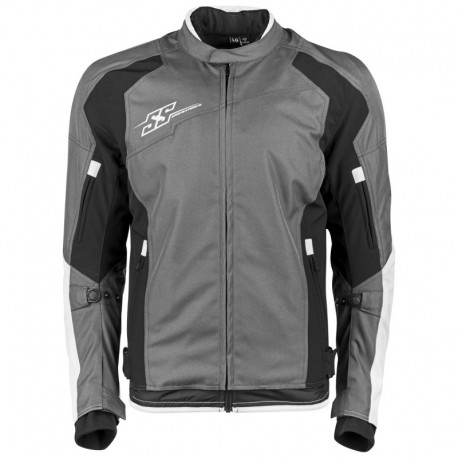 SURE SHOT™ TEXTILE JACKET White/ Black - by Speed & Strength