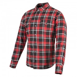BLACK NINE™ MOTO SHIRT RED / BLACK - BY Speed & Strength