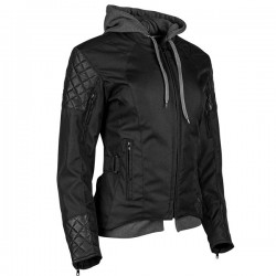 DOUBLE TAKE™ TEXTILE JACKET Black by Speed & Strength