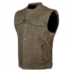 SOUL SHAKER™ Denim Vest BROWN by Speed & Strength