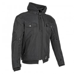 Joe Rocket's GREAT WHITE NORTH Textile Jacket BLACK