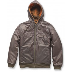 MIRA COSTA Textile Jacket Green Brown