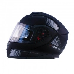 Flip up Modular Helmet Z-MOD10 ATOM Black
