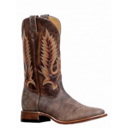 Damiana Moka Bullhide Dodge City Wide square toe BOULET