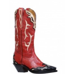 Deerlite Red Snip toe boot by Boulet