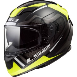 Stream AXIS full face helmet Black / white / yellow - LS2