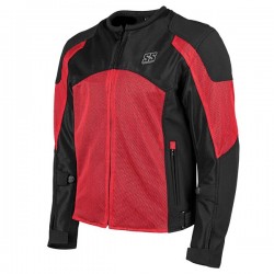 Speed & Strength's - MIDNIGHT EXPRESS™ Men's MESH Jacket RED