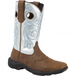 DURANGO RD021 10" WOMEN'S REBELICIOUS WESTERN BOOT - White