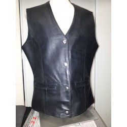 Women’s Plain, longer length vest 6480
