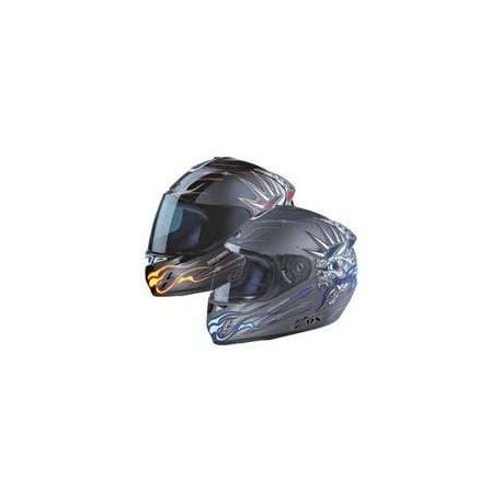MECHANICALAMITY blue Zox helmet