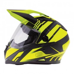 Dual sport Helmet Z-DS10 STITCH Matte Hi Vis