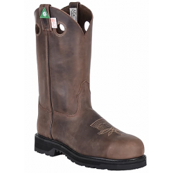 Canada West 5297 12" Crazy Goucho Steel-Toe Work Western Boots- CSA Grade 1
