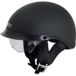 FX200 matte Half helmet with face shield