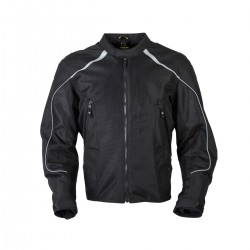 ASCENDANT Men's Black Mesh Sport Jacket by: ScorpionExo