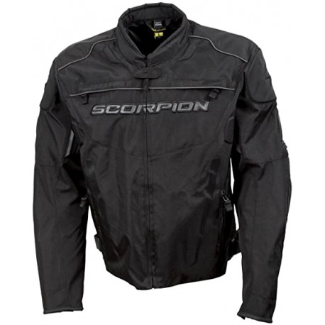 Scorpion Men's BATTALION Black Mesh Sport Bike Jacket