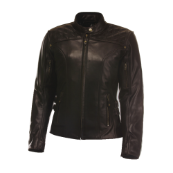 Olympia's - Ladies jacket JANIS Black Leather