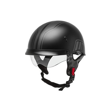 Gmax HH-65 Twin Full Dressed Half Helmet