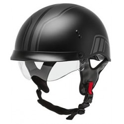 Gmax HH-65 Twin Full Dressed Half Helmet