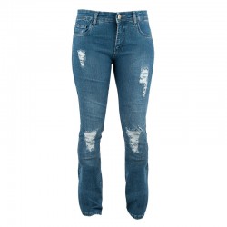 Queensway Reinforced/Armoured Jeans Light wash blue by Joe Rocket