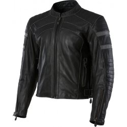 OLYMPIA GEAR Men's Long Beach leather jacket