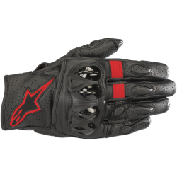 Celer V2 Gloves Black/ Red Fluo by Alpinestars
