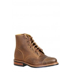 Boulet 9917 HillBilly Golden Leather Heel Boots