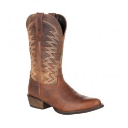 Men's Durango Rebel Frontier Distressed Brown R-Toe Boots