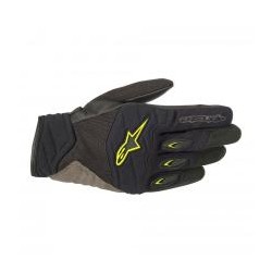 Shore Gloves Black Fluo Yellow