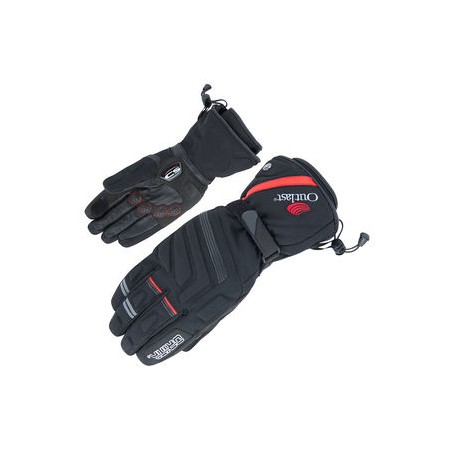 Winter gloves with neoprene-cuff