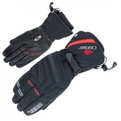 Winter gloves with neoprene-cuff