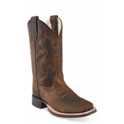 Oldwest Children's & Youth's Broad Square Toe Boots BSC 1904